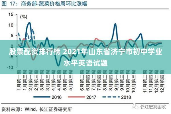 股票配资排行榜 2021年山东省济宁市初中学业水平英语试题