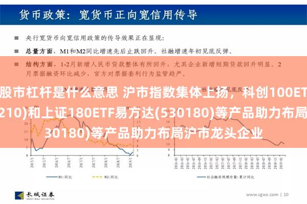 股市杠杆是什么意思 沪市指数集体上扬，科创100ETF易方达(588210)和上证180ETF易方达(530180)等产品助力布局沪市龙头企业